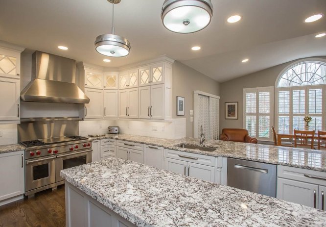 Leo Lantz Construction Gourmet Kitchen Renovation Project