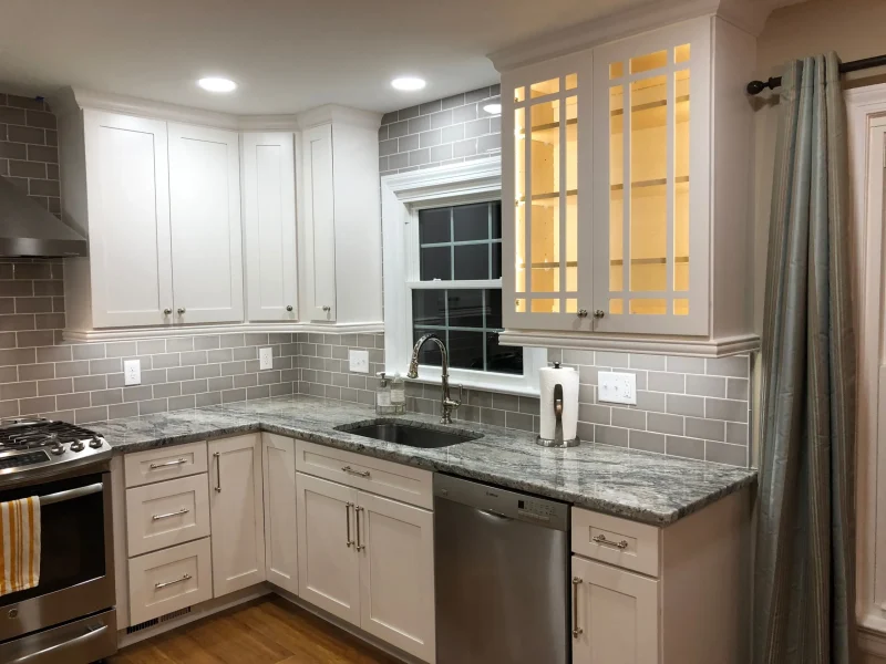 Custom kitchen design-build remodeling project by Leo Lantz Construction in Glen Allen Virginia